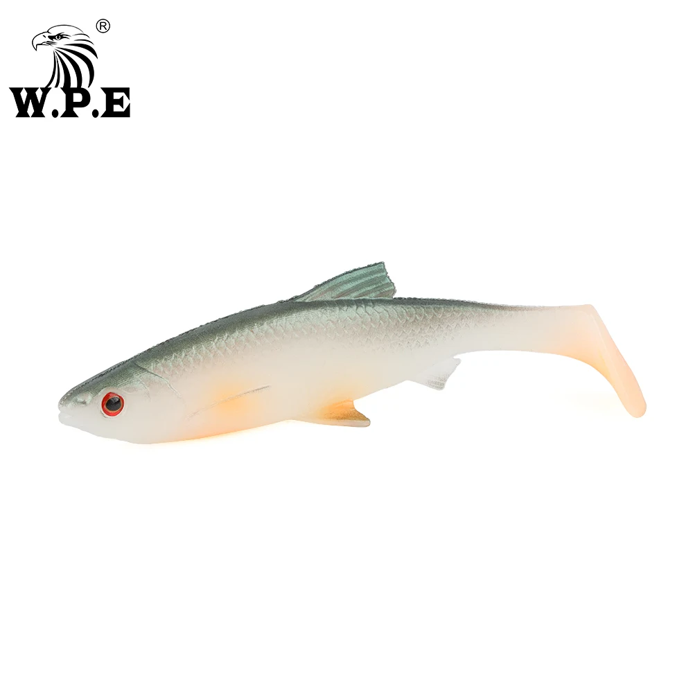 W.P.E Soft Lure Soft Silicone Lures 9cm 13cm 18cm Artificial Soft Lures Baits  T Tail Wobblers Leurre Souple Fishing Equipment