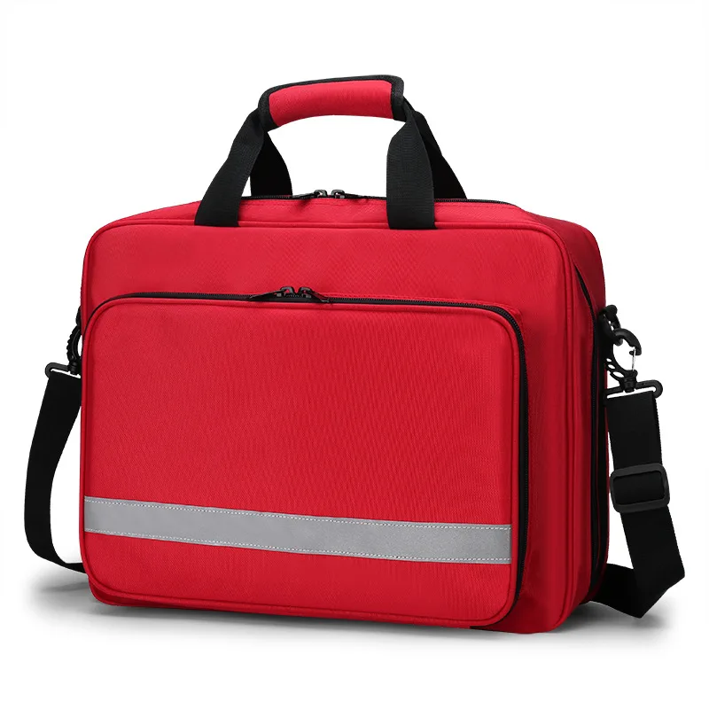 ขนาดใหญ่ขนาด Empty First Aid Kits Medical Care Rescue Bag Doctor Outdoor Visit Bag First Aid Bag อุปกรณ์ฉุกเฉิน Storage
