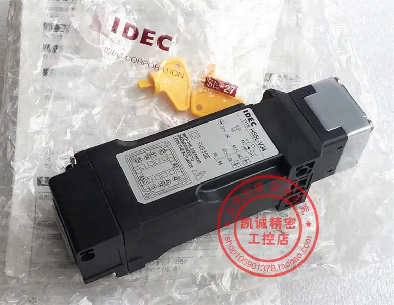 Original IDEC Izumi 4 Contact Electromagnetic Safety Gate Switch HS5L-VJ4 Stock HS5L-VJ4