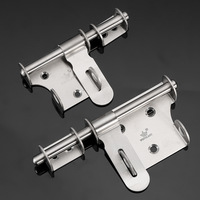 Bolt Latch Gate Latches Safety Door Lock lock,Heavy Duty Stainless Steel Hardware Door Lock