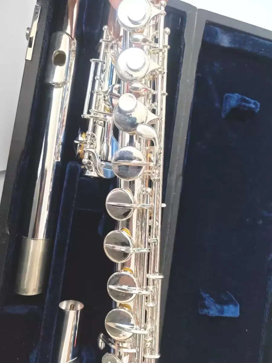 16 Holes C Flute Woodwind Instrument For Professional Musician Band Ensemble Practice