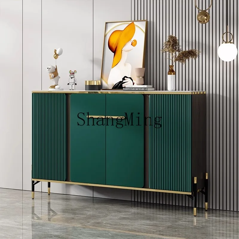 FG good-looking  light luxury rock slab dining side cabinet modern simple dining room mystery cabinet living room home