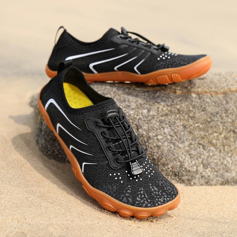 Quick Dry Aqua Shoes for Men Women Barefoot Shoes Beach Walking Casual Shoes Lightweight Fitness Sneakers Wading Surfing Boating
