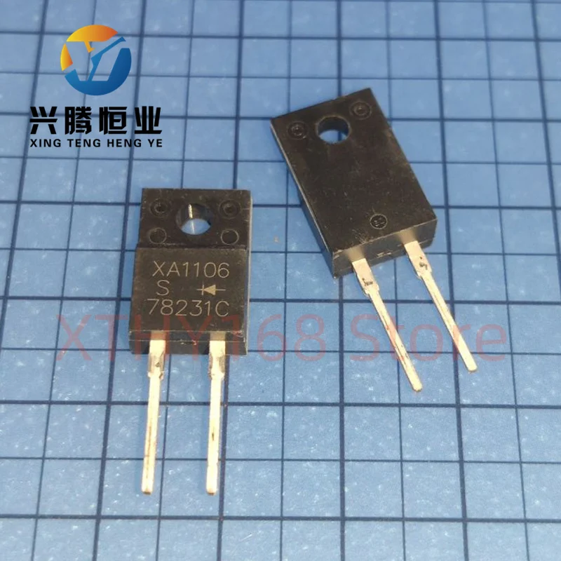 Fuente de alimentación de cristal líquido, diodo de alta potencia de alta frecuencia, XA1106S, XA1106, TO220, novedad, 10 unidades por lote