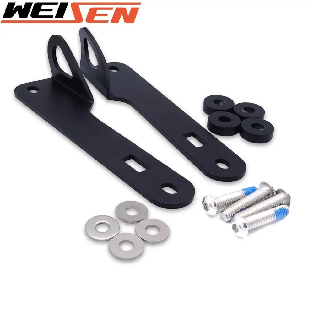 

Tie-Down Anchor Point Front Fork Mount Brackets Kit For Harley 2014-2024 Electra Glide / Street Glide Heavy Duty Steel