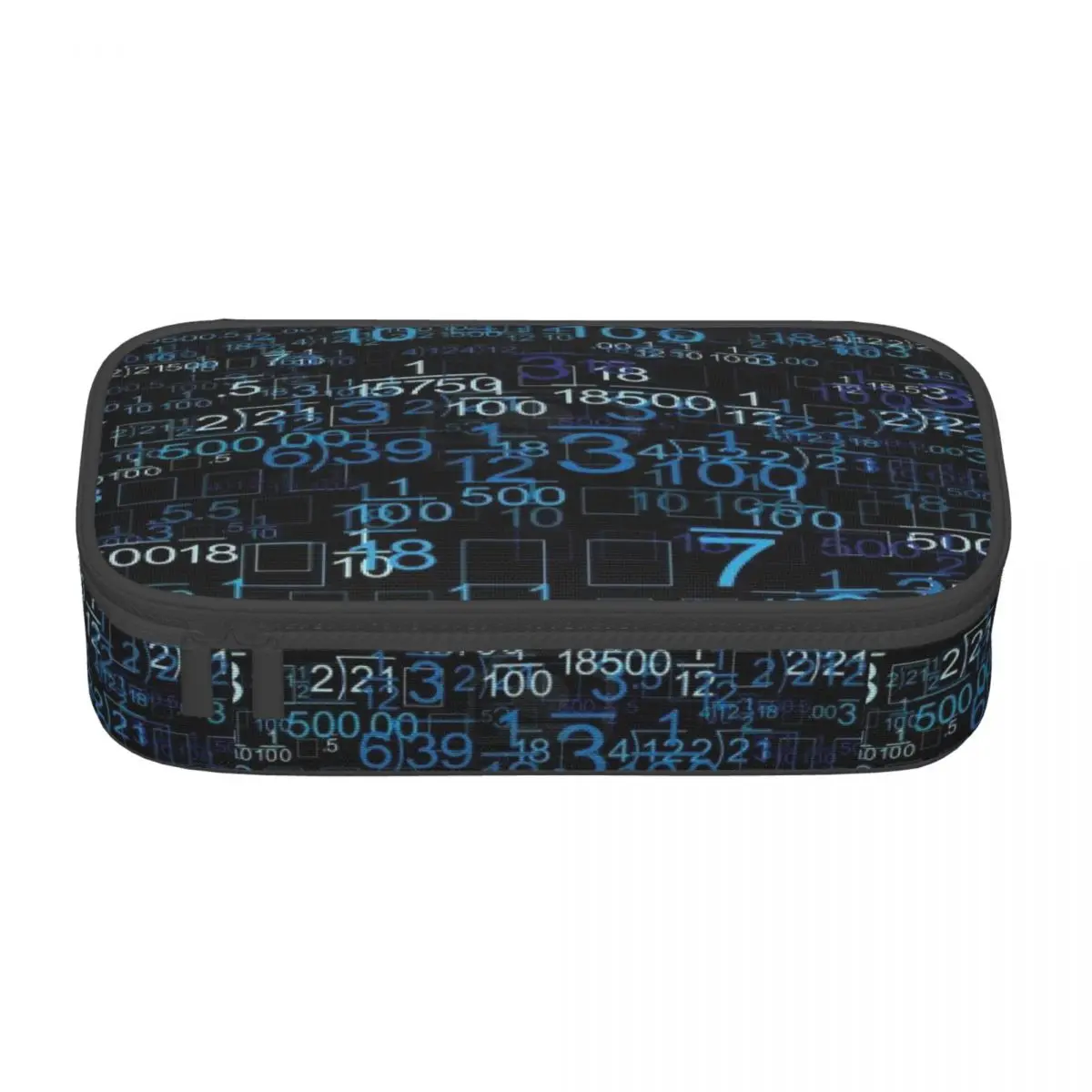 Custom Hacker Code Binary Code Cute Pencil Case Girl Boy Large Capacity Geek Science Computer Pencil Bag Student School