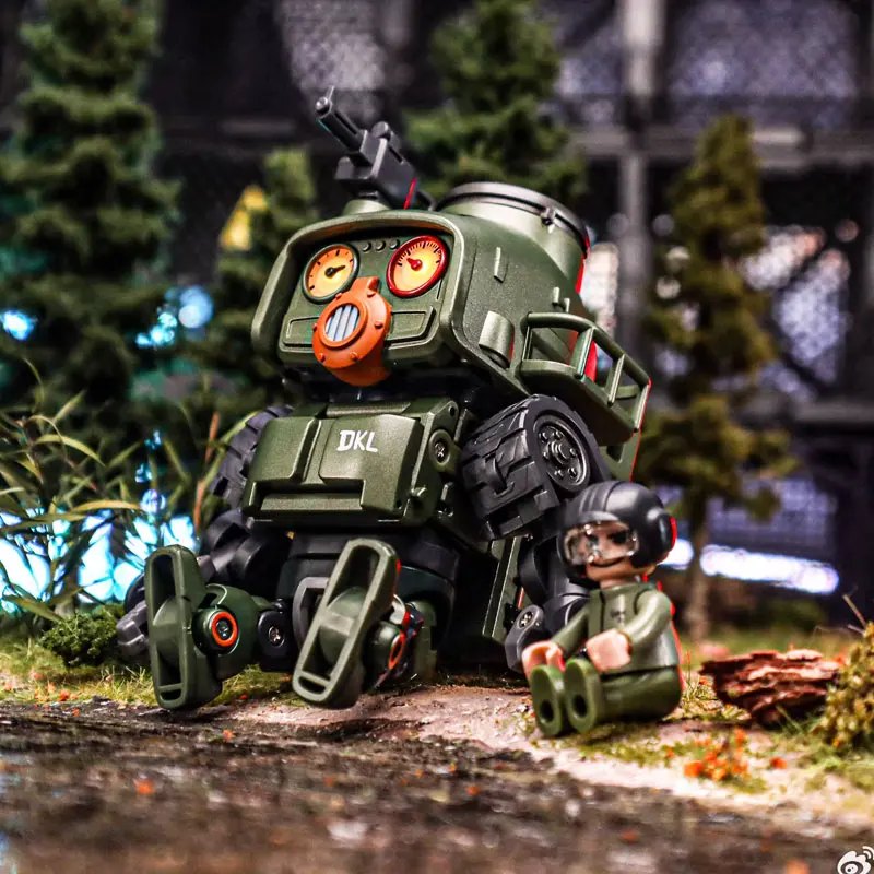 Nieuwe DAKILA DAFTBOTS-serie D01 LVAN Tank Mecha Transformatie Robot Action Figure Model Collectible Toy Gift