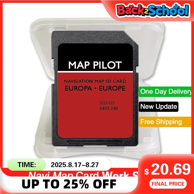 

GPS Navigation Europe Map Upgrade for Mercedes Becker A B C E CLA CLS GLA GLK Vehicle SD Card 3491.749 Sat Nav 8GB 2023