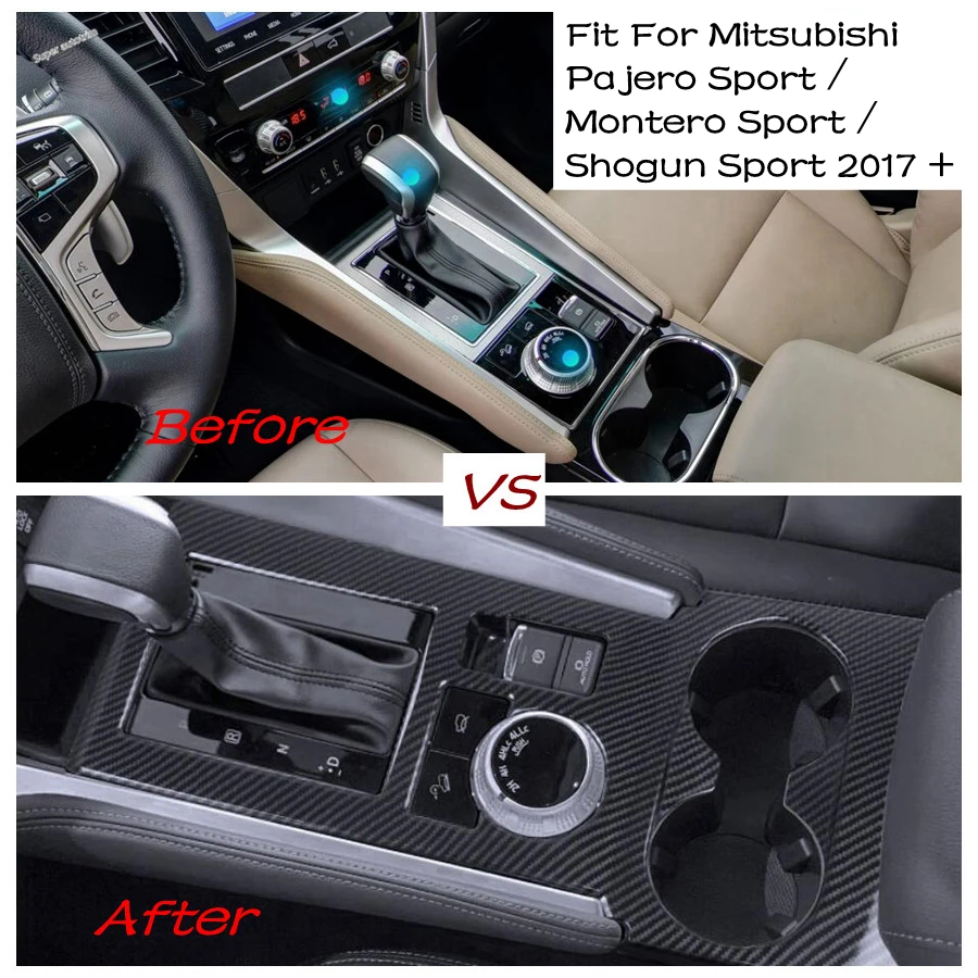 

Lapetus Car Transmission Gear Shift Panel Cover Trim LHD For Mitsubishi Pajero Sport / Montero Sport / Shogun Sport 2017 - 2021