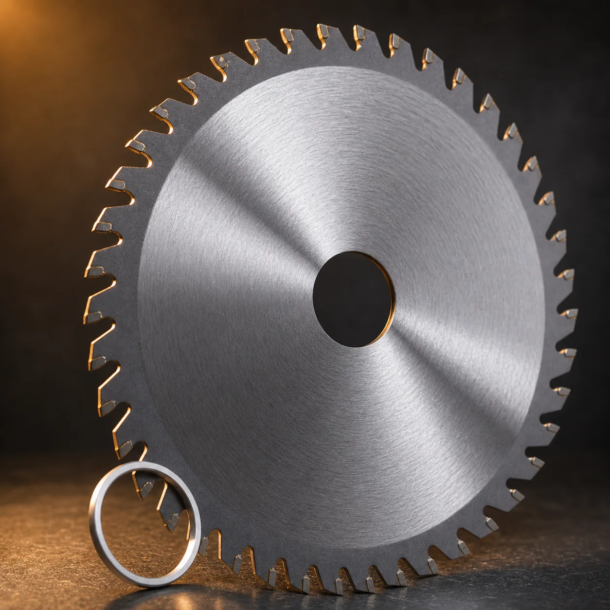 Rafford 5 Inch 125mm 40T Carbide Circular Saw Blade with Reducer Ring for Wood Laminate Fiberglass Plastic Cutting
