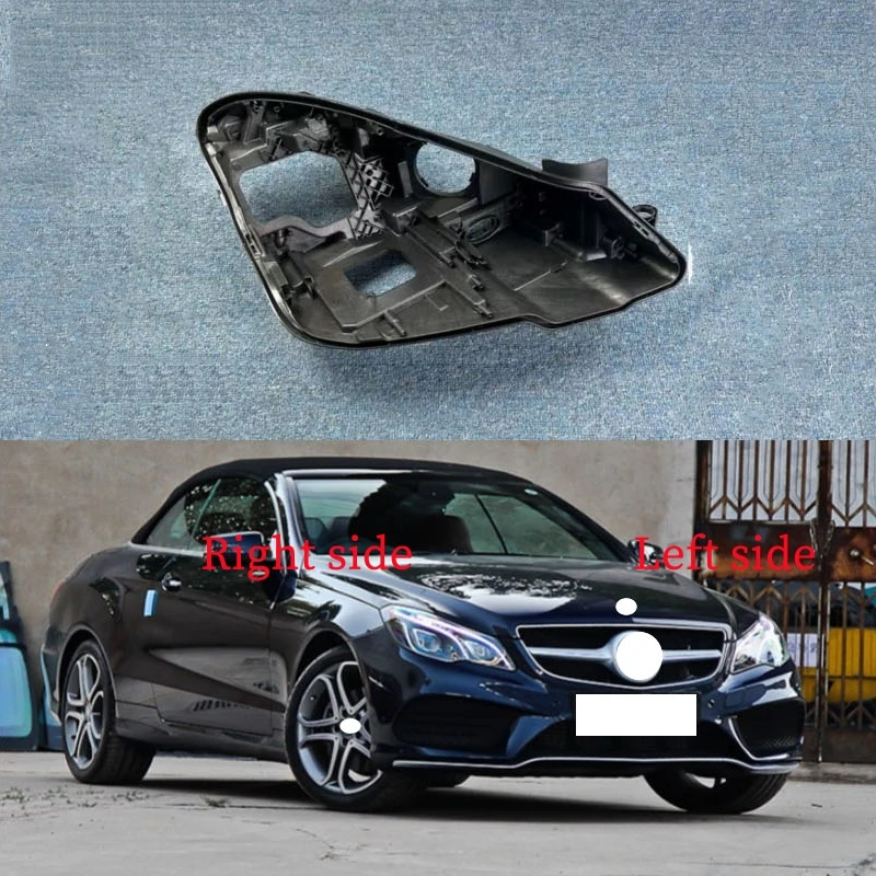 

Headlight Base for Mercedes-Benz E-Class W207 2014 2015 2016 2017 Headlamp House Car Rear Base Front Auto Headlight Back House
