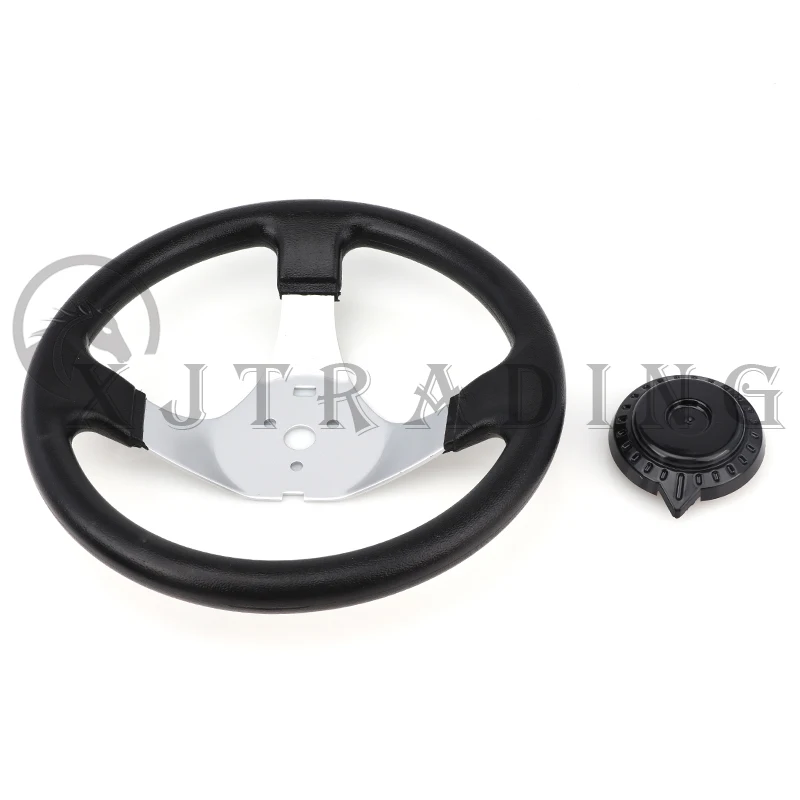 300mm Homemade Car Steering Wheel Fit For DIY China Go Kart Racing Off Road Sport Kart  ATV Parts