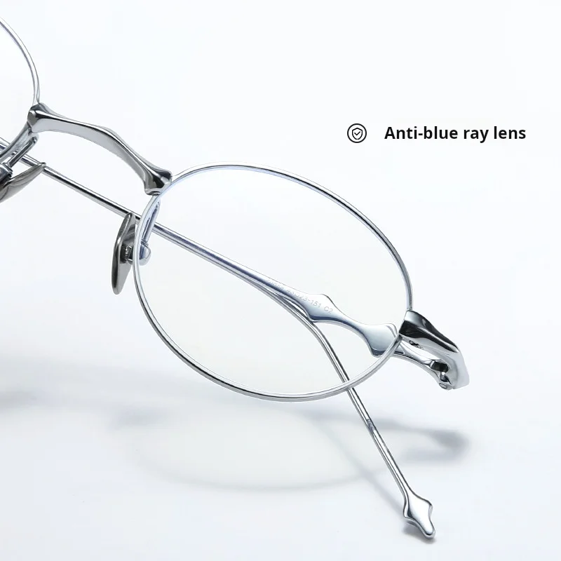 الكورية gm النظارات شبه التيتانيوم الرجعية إطارات النظارات البصرية للرجال النساء إطارات النظارات الصغيرة وصفة طبية النظارات 20899