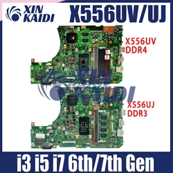 X556UV Laptop Motherboard For ASUS K556U X556URK A556U X556UA X556UV X556UQK MainBoard W/I3 I5 I7-6th 7th Gen 4GB/8GB-RAM
