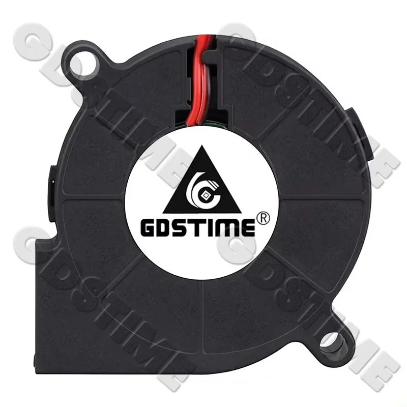 Gdstime DC 5V 24V Radial Turbo Blower 50x15MM 3D Printer Accessories Fan 50MM Brushless DC Cooling Fan 5CM 5015 Cooler Fan