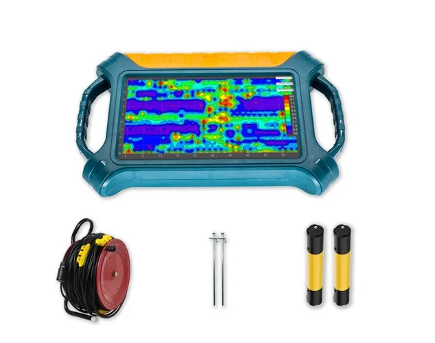 2022 New Products 16 Channels 500m Depth Water Detector 3D Touch Screen Automatic Mapping Portable Find Underground Water