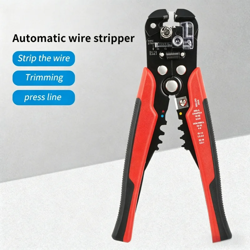 Professional 3-in-1 Automatic Wire Stripper, Crimping & Cutting Pliers for Electricians