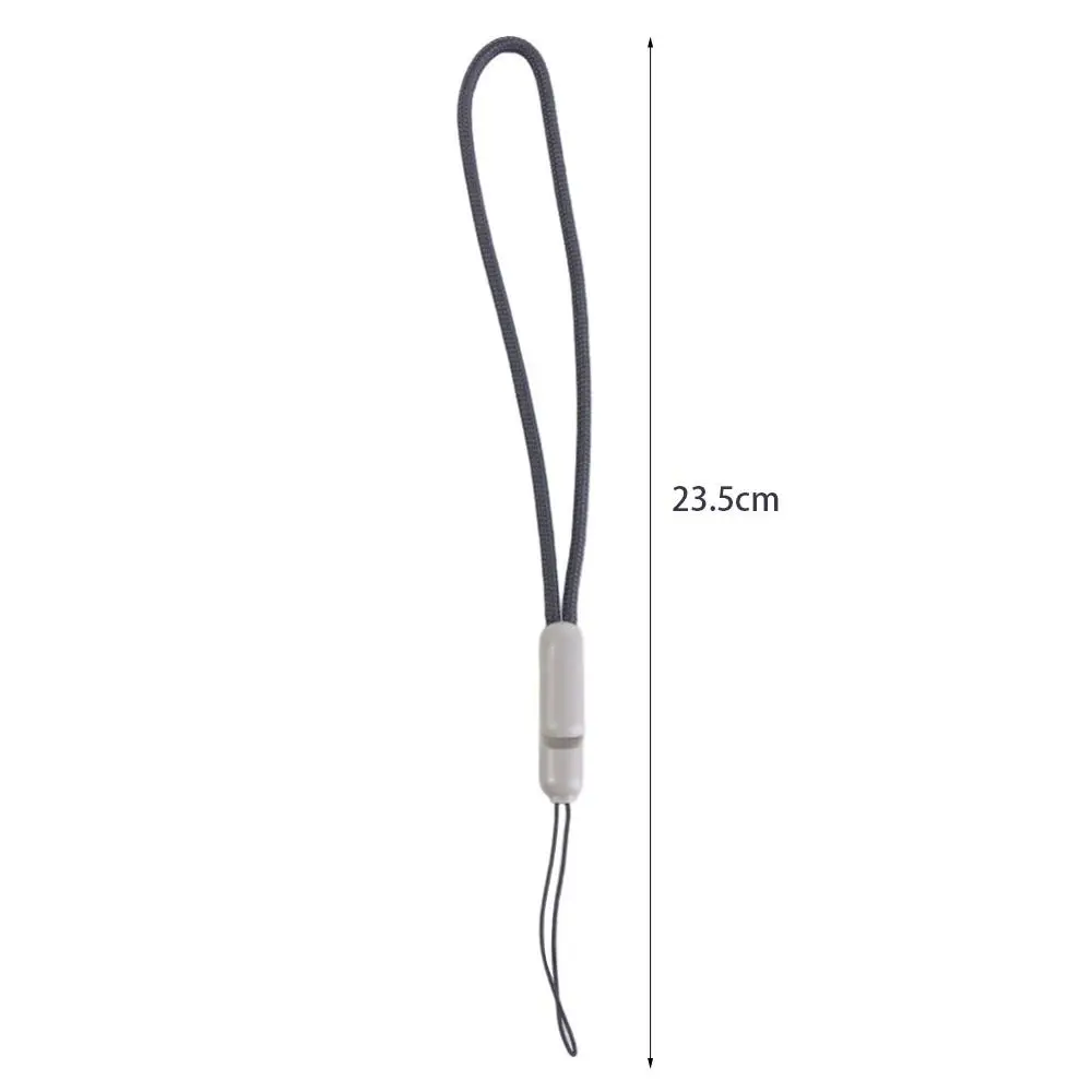 Anti-Drop Earphones Lanyard Hang Rope Anti-lost Rope Earbuds Lanyard Grey Black Silicone Strap Earphones Incase Lanyard