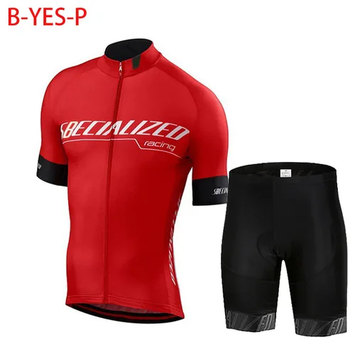 Imagen 2 del producto Nueva ropa de ciclismo, conjuntos para hombre, verano 2024, camiseta para bicicleta de montaña, uniforme, conjunto para hombre, pantalones cortos de carretera Tricuta para hombre de montaña