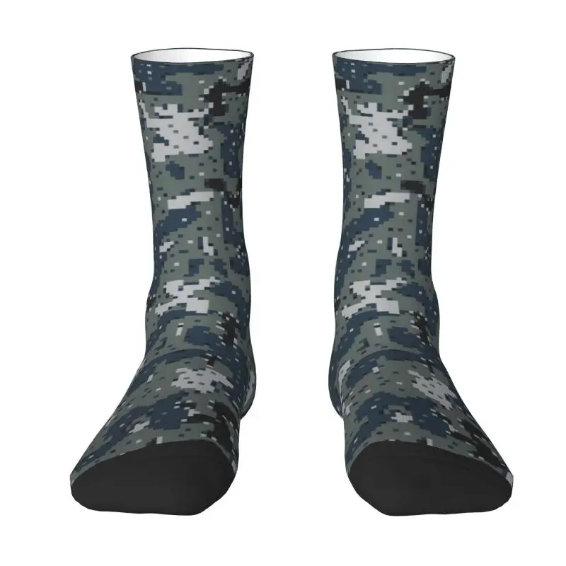 

NWU цифровые камуфляжные камуфляжные мужские и женские носки для экипажа унисекс забавные носки с 3D принтом