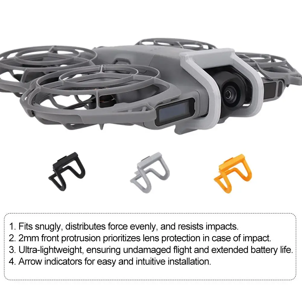 Paraurti per obiettivo gimbal per paraurti per obiettivo gimbal NEO2, barra di protezione anticollisione antigraffio per volo, accessori per protezione fotocamera