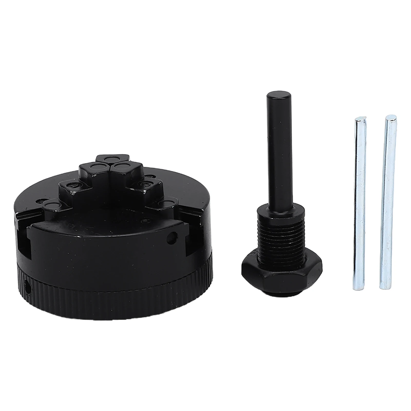 Lathe Chuck Set, 3  Self-Centering Lathe Chucks,  High Carbon Steel Compact 50mm Diameter with 6mm Connecting Ro