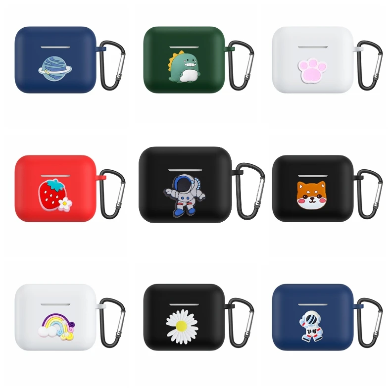 สำหรับ Amazon Echo Buds 2กรณีการ์ตูนสัตว์ซิลิโคนหูฟังบลูทูธ Soft Shell ป้องกันกรณี