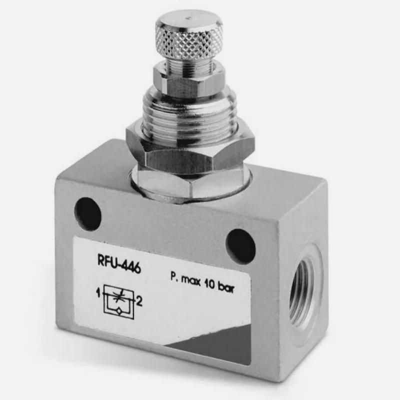Brand new original flow control valve MCO704-1/8  MCU704-1/8   RFU 483-1/8   RFU 452-M5  RFO 382-1/8  RFU 482-1/8  RFU 446-1/4