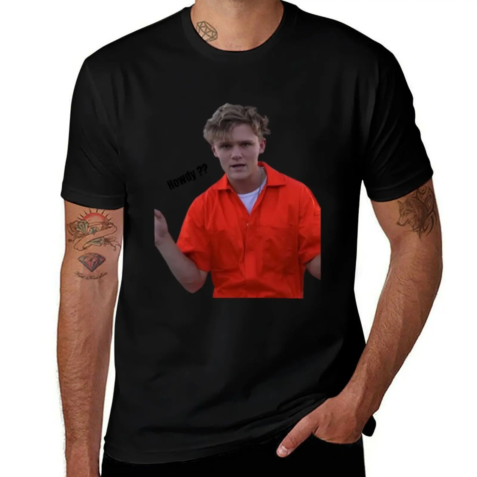 Ryan Trahan funny, howdy T-Shirt Casual Street Style Short Sleeve Tee T-Shirt