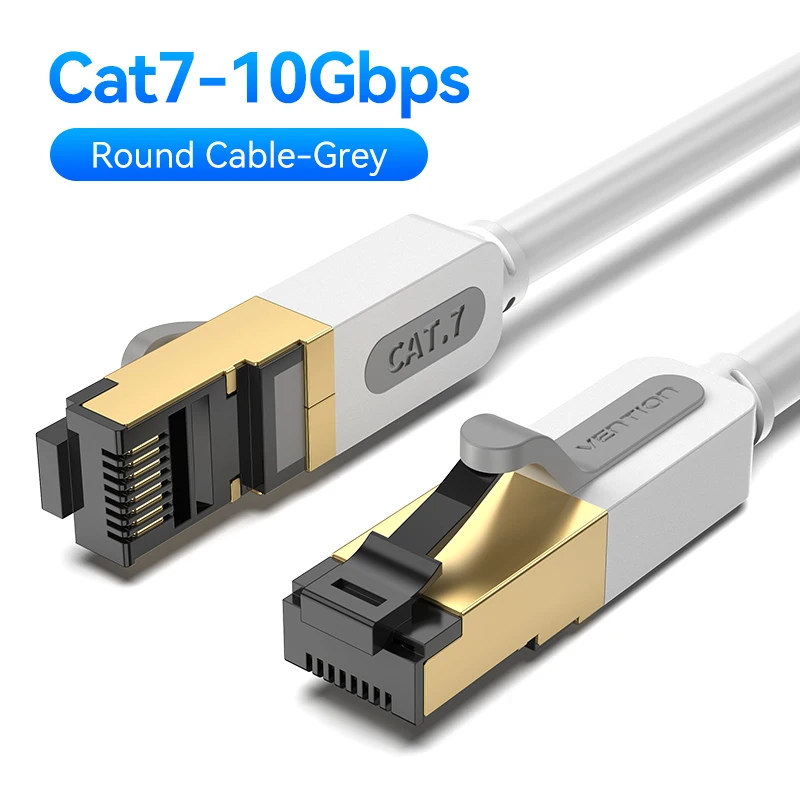Ventie Cat 7 Ethernet-kabel 10 Gbps Hoge snelheid platte Gigabit STP RJ45 LAN-kabel Cat7 netwerkkabel Patchcode voor router Ethernet
