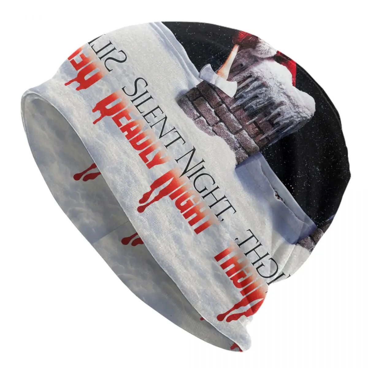 Custom Retro Hot Classic S-Silentes N-Nightes Poster Bonnet Hats Knit Hat For Men Autumn Winter Warm Game Skullies Beanies Caps