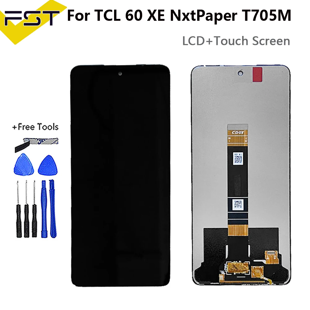 6.78 inch For TCL 60 XE NxtPaper T705M LCD Display Touch Screen
