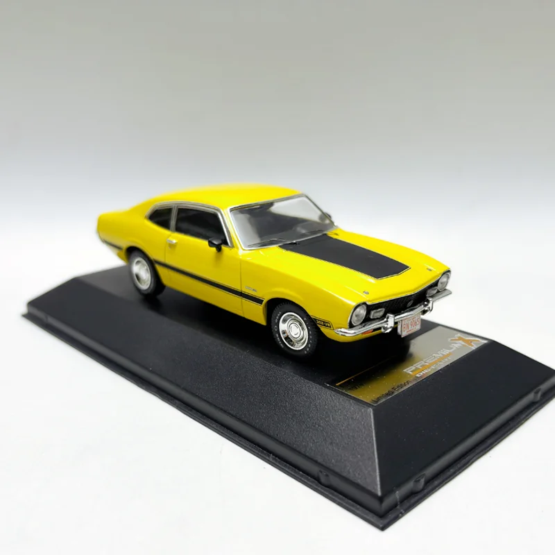 Diecast 1:43 escala GT 1974 Muscle Car aleación simulación coche modelo colección para adultos recuerdo niño regalo juguetes exhibición estática