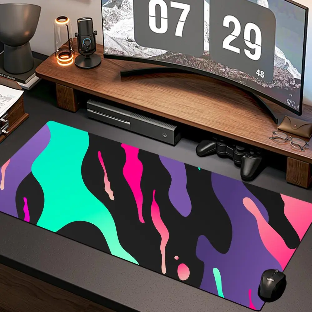 flowing liquid Mouse Pad New Computer Home Mousepad XXL Desk Mats Natural Rubber Office Anti Slip Gaming Accessories pad