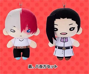 

Anime My Hero Academia Todoroki Shoto YAOYOROZU MOMO Cosplay Dango Charm Mascot Puppet Ambitus Cartoon Maumet Pendant Game Gift
