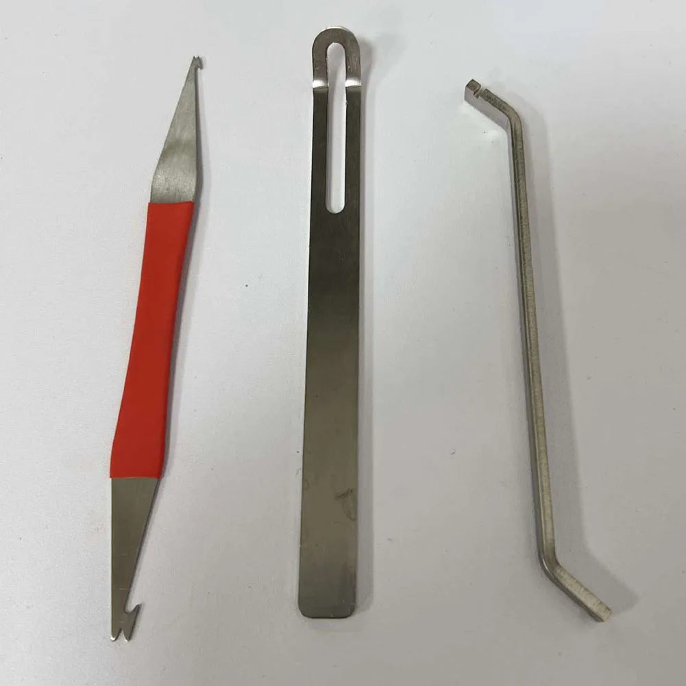 Structured Saxophone Repair Kit for Flute Clarinet Oboe Blackpipe Technicians Requiring Cushion Hook and Leveling Capabilities