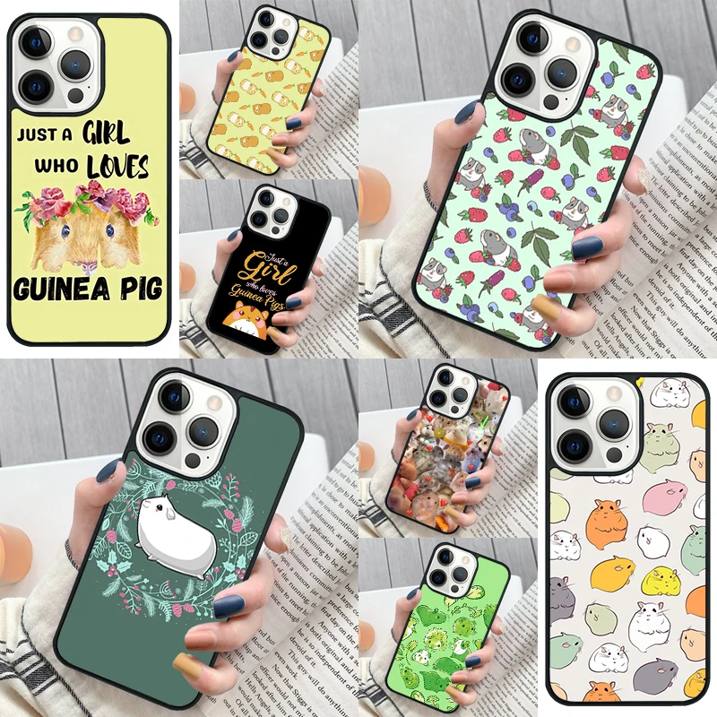 

Guinea Pig Phone Case Cover for iPhone 17 Air 16 16e 12 11 13 14 15 Pro Max for Apple Plus Coque