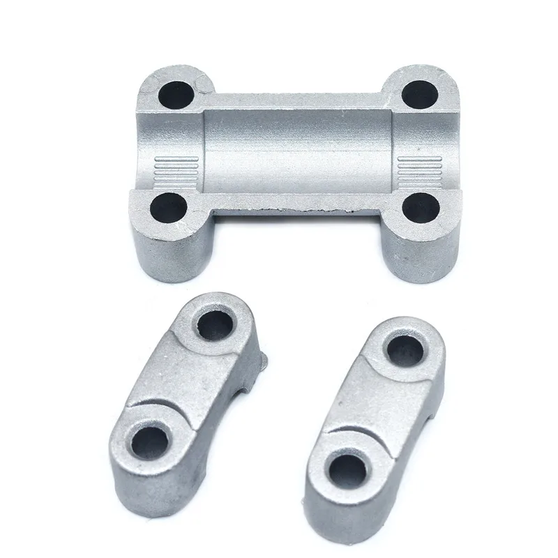 7/8 Inch 22mm Motorcycle Aluminum Handle Bar Riser Mount Block Clamp Riser Adapter For Dirt Bike ATV Buggy 0.87in Adaptor