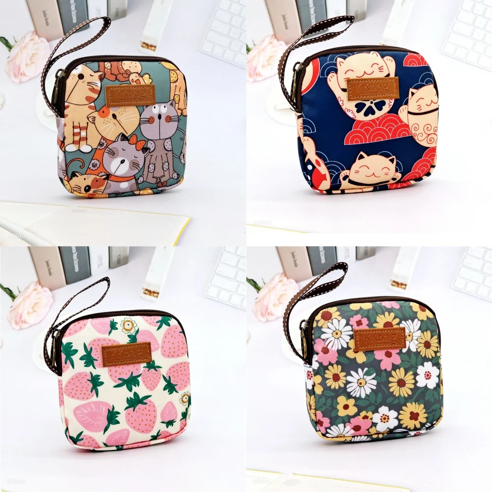 Cute Tampon Storage Bag Women Girls Napkin Sanitary Pad Pouch Cosmetic Bag Case Portable Coin Purse Mini Travel Organizer