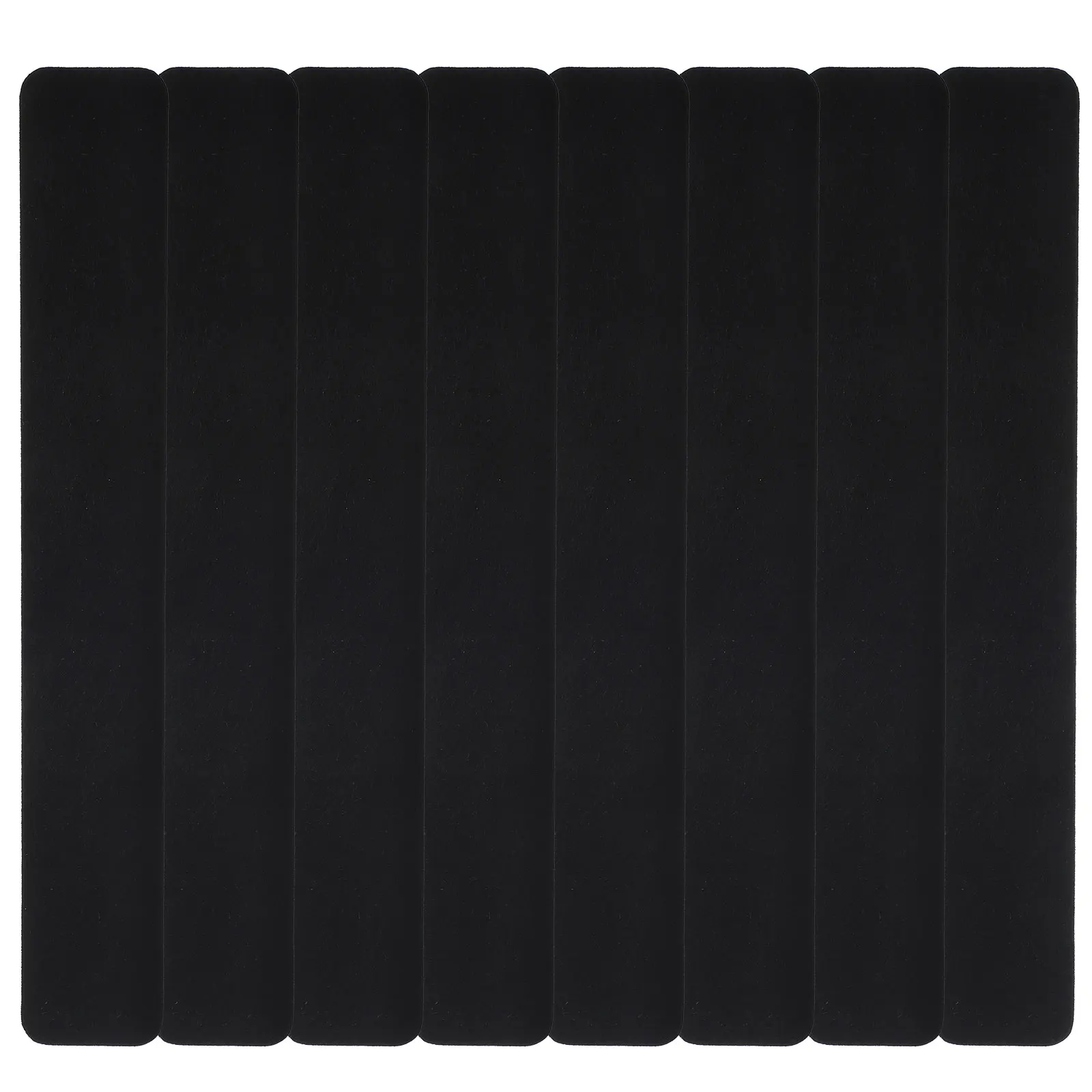 

8 Pcs Felt Bulletin Board Tiles Strip Notice Boards for Office Household Strips Adhesive Pin Decorative Wall