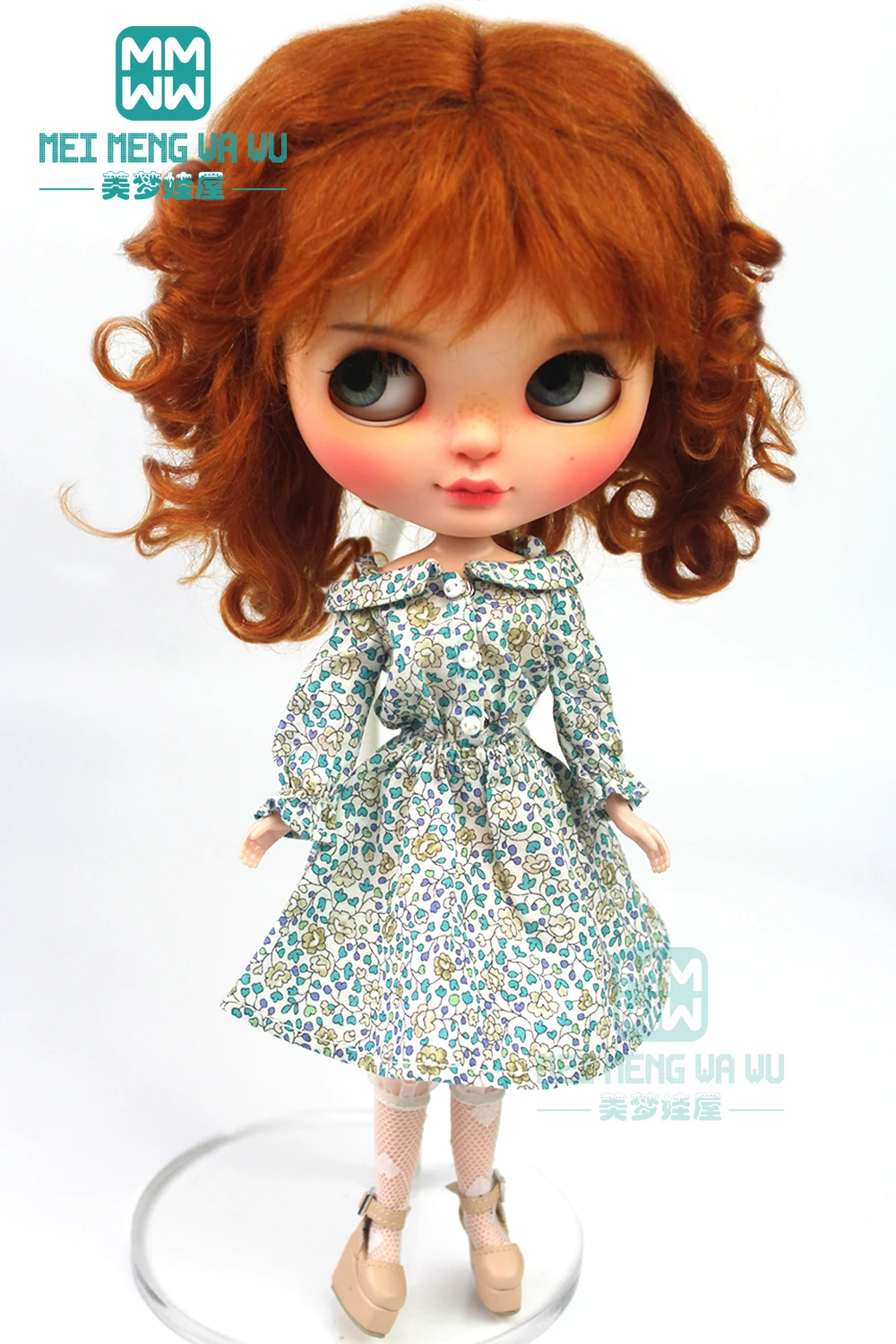 Se adapta a ropa de muñeca Blyth Azone OB22 OB24 de 28cm, faldas estampadas elegantes, juguetes de regalo