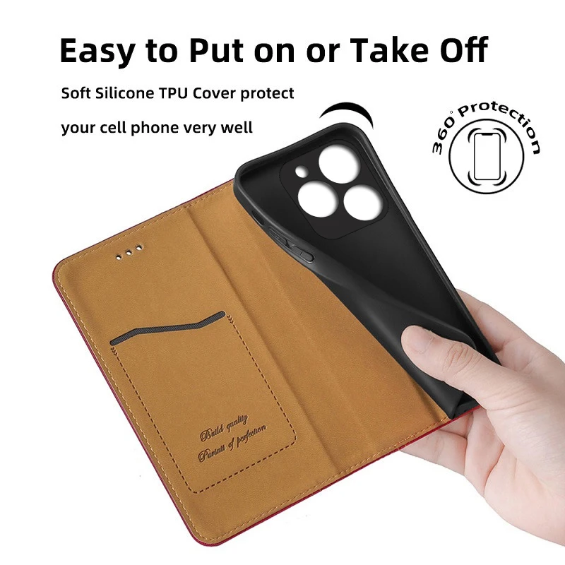 Case celular For Blackview Shark 9 Case Wallet Phone Book Etui Blackview Shark 9 5G Cover Housing Blackview Shark9 Coque Shell