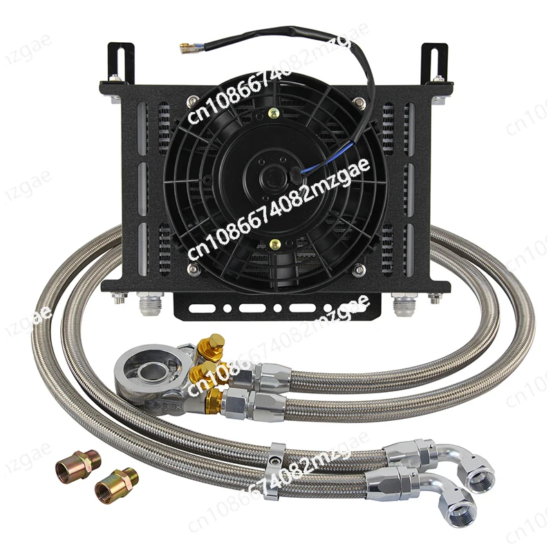 

Automobile universal radiator oil cooler AN10 AN8 transmission oil cooler 25 row aluminum parts