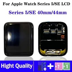 40mm/44mm LCD For Apple Watch Series 5 LCD A2157 A2156 Display Touch Screen Digitizer For Apple Watch SE A2353, A2354 Display
