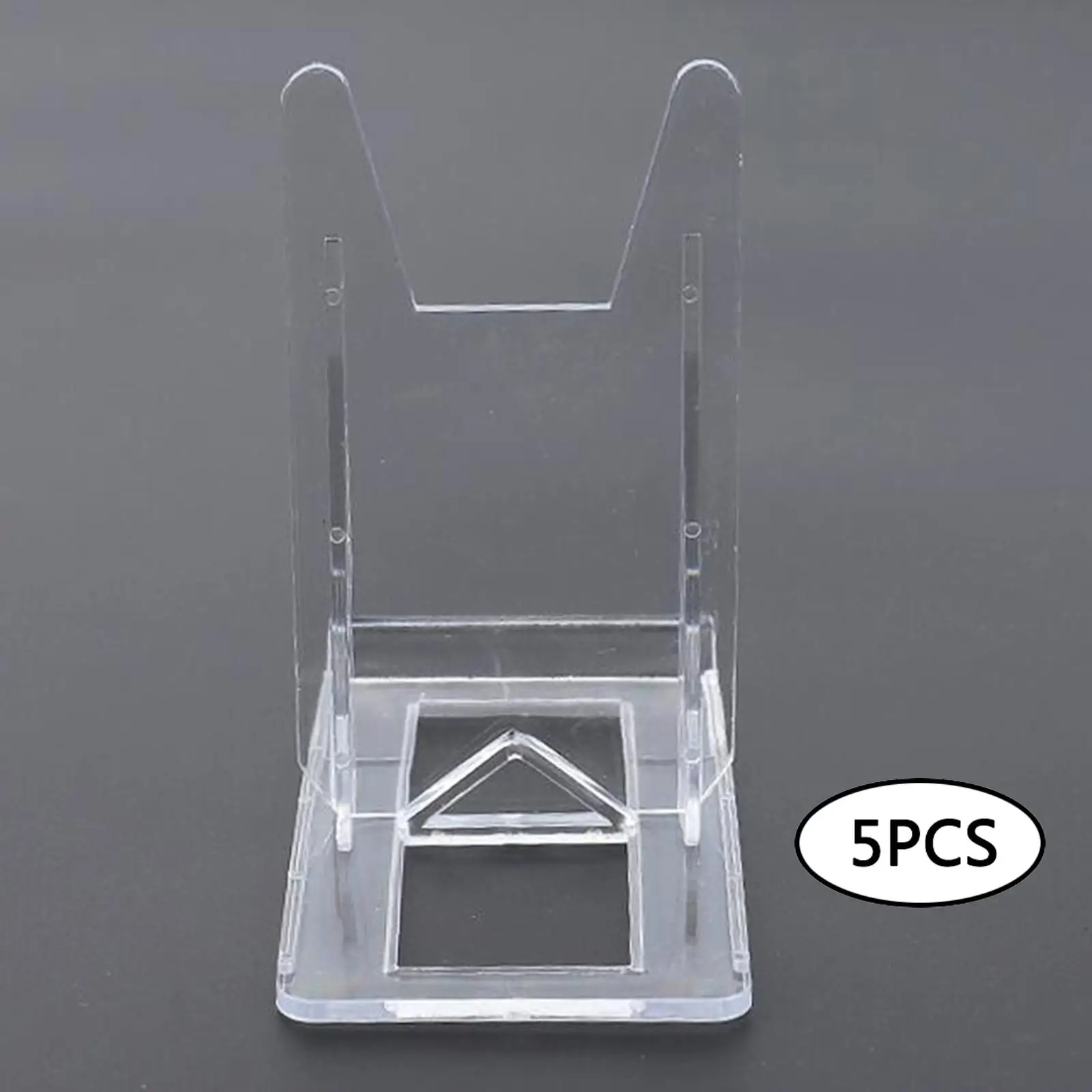 5x Adjustable Clear Display Stand Desk Table Display Stand Holder