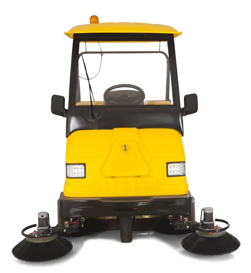 Hot Sale Municipal Cleaning Floor Sweepers Machine Color Customized Yellow and Grey City Street Cleaning Machine for Mexico