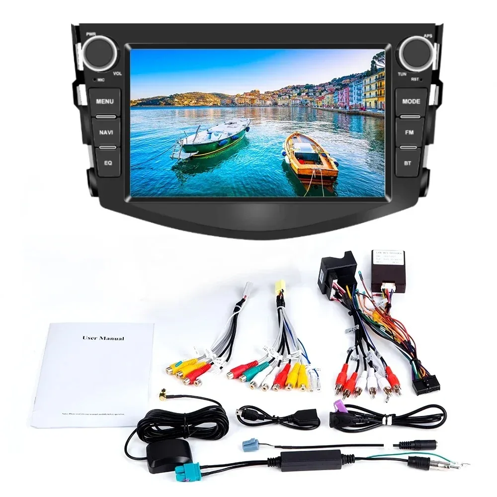 

For Toyota RAV 4 2006-2012 RAV4 III Carplay Car Radio Car Multimedia Player GPS Navigation Wireless Android Auto Stereo BT 7IN