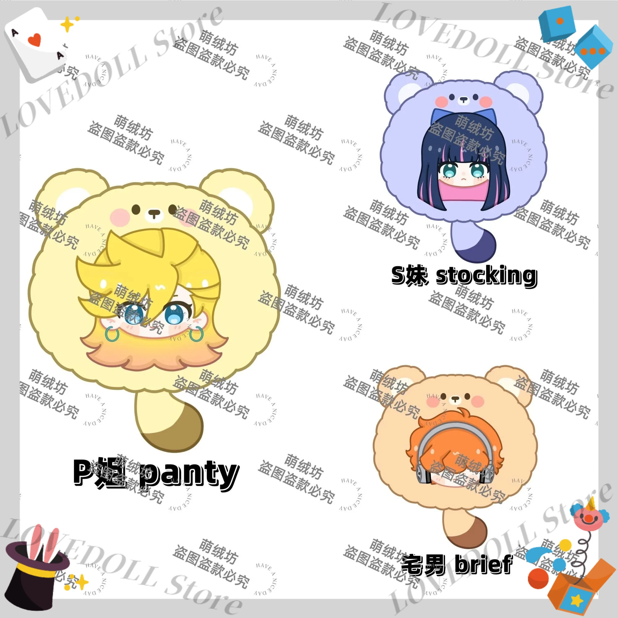 Anime Panty Stocking Garterbelt Kawaii Cosplay Plush Doll Throw Pillow Back Cushion Pendant Dango Plushie Toys Birthday Gift