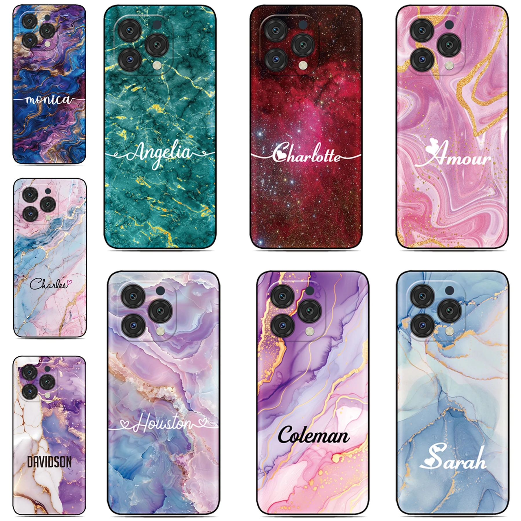 Customized Name Back Case For Doogee Note 56X 56 59 58 N55 Plus N60 N50s N50 Pro Nothing CMF Phone 1 2 2a One Two 3a Lite Cover