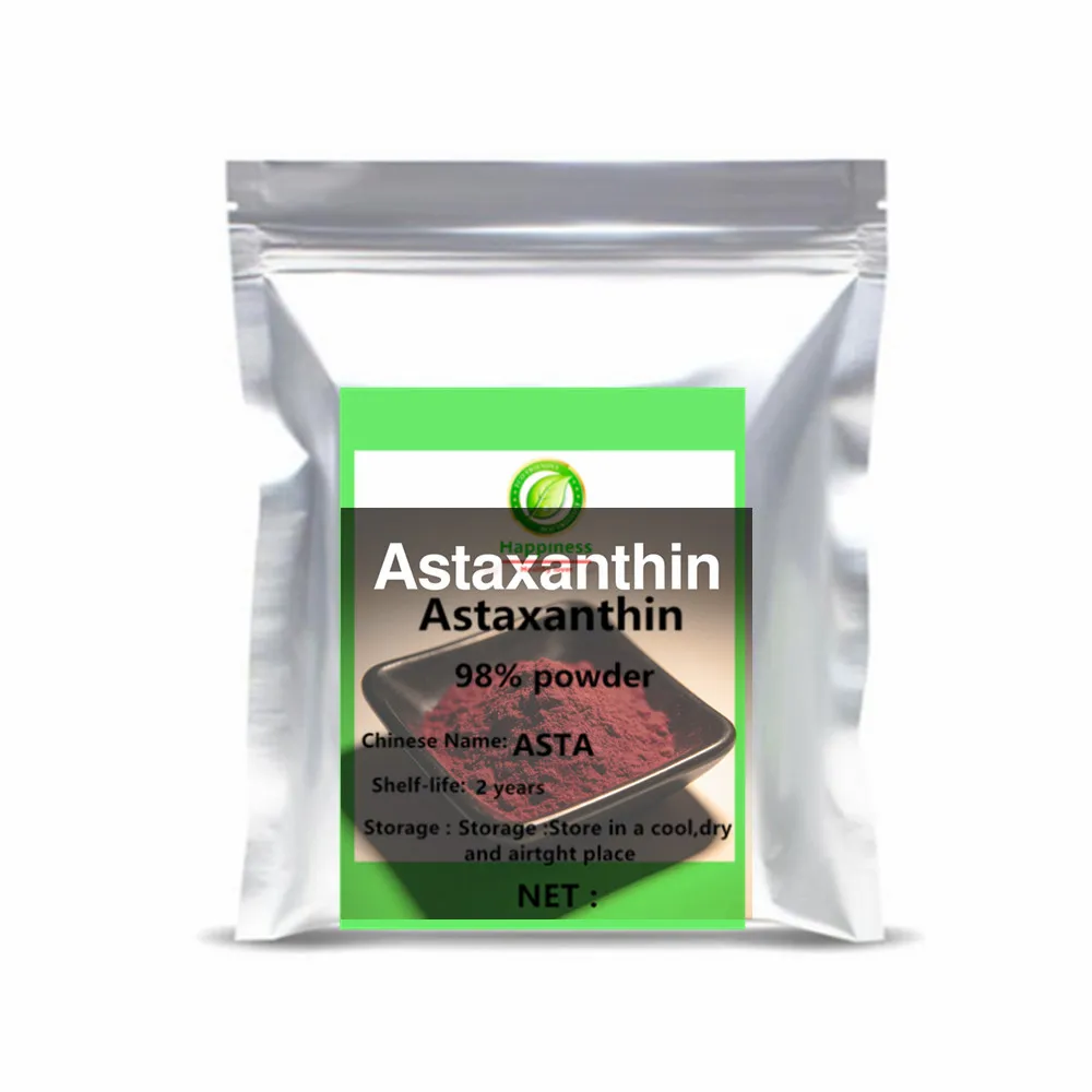 

99% Pure Natural Astaxanthin ASTA Powder CAS 472-61-7 Anti-Aging Antioxidant Raw Material for Daily Skincare Essence